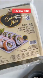 Tokinori Sakao Nori Rumput Laut Seaweed 5 Lembar Sushi Nori Roasted Seaweed