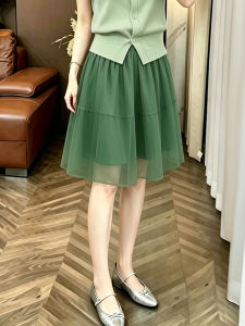 High-Waist A-Line Tutu Short-Skirt Half Skirt