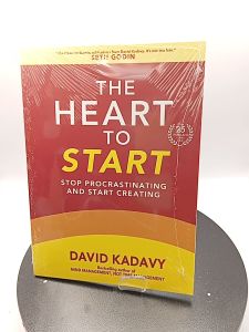 The Heart to Start: Stop Procrastinating & Start Creating (Getting Art Done) by David Kadavy [Paperback]