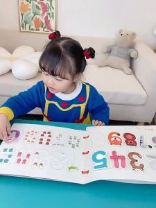 【READY】Free gift Cartoon Handmade Mechanism Book Kids Pop-up BookEarly Childhood Educational Toys Baby DIY Quiet Book