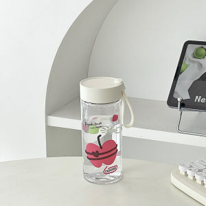 Cốc Nhựa Tritan Apple Chống Rơi Chịu Nhiệt Độ Cao Cấp Cho Phụ Nữ Cốc Đựng Nước Di Động Cốc Đựng Thức Ăn Cấp Thực Phẩm Mùa Hè Mới