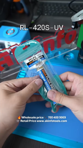 BGA FLUX PASTE RL-420S-UV ฟลักซ์น้ำยาประสานงานบัดกรีเกรดสูง สำหรับงานอิเล็กทรอนิกส์