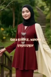 Muslimah Kebaya Kurung Set | Elegant & Comfortable XS–5XL