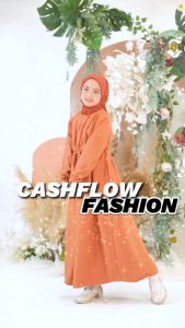 Gamis Muslim Anak Perempuan Terbaru Murah - Warna Navy, Cocok untuk Lebaran dan Usia 4-12 Tahun (Tanpa Hijab)