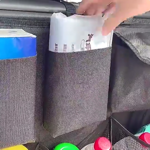 Multifungsi Tas penyimpanan bagasi mobil Penyimpanan Kursi Mobil Car Seat Organizer Serbaguna Universal