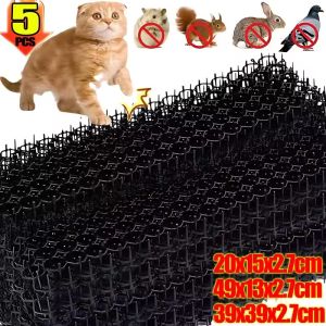 Polocat Garden Cat Scat Mats Anti Dogs Repellent Mat Prickle Strips Net Spike Keep Cat Dog Away Digging Climbing Cat Fence Pets Supplie