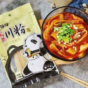 sweet potato wide powder Hot Pot Sichuan Noodle FoodMaterial 248g Hot Pot Food Material Wide Noodle sweet potato wide powder