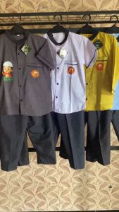 Setelan Baju Koko Anak Laki-laki Lengan Panjang dan Pendek Usia 1 sampai 12 Tahun