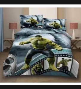 🌟NEW ARRIVALS 🌟BEDSHEET 5D SINGLE/CADAR SINGLE 4 N 1WITH COMFORTER/ CADAR CARTOON