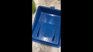 12INCH WS236 High Quality PVC Paint Tray Roller Paint Brush Holder Wall Painting Tools Bekas Cat Berus Cat Dinding Rumah