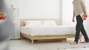 Koncept Furniture เตียง 6 ฟุต KC-PLAY รุ่น ANATA สีลินเบิร์ก (186x207x85 ซม.)