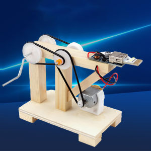 Mainan Rakitan Generator DIY Edukasi Pengetahuan Anak Generator Manual