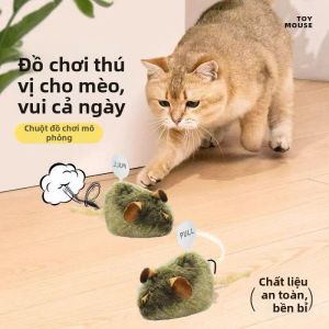 MEISITEKEKE | Đồ Chơi Mô Phỏng Chuột Tự Động Cho Mèo