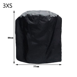 1piece BBQ Rain Protective Brazier Cover Barbecue Stove Cover Grill Barbeque Dust Waterproof Weber Heavy Duty Cover Outdoor