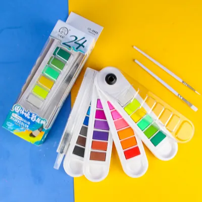 Portable Student Watercolor Set 36 Colors
