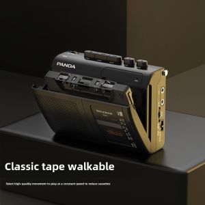 Panda 6501 Tape Player Portable Stereo Old Fashioned Radio Recorder Single Play Cartridge Walkman Audio Visual Appliances