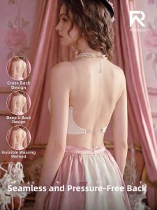 mitaopai | Backless See-Through Strap Lifting Seamless Pure Desire Bra