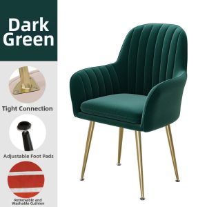 Nordic Style Multifunctional Chair Study Desk Chair Makeup Chair with Backrest