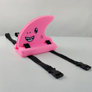 Children’s Back Float Kids Shark Fin Back Float Board Eye-Catching Color Auxiliary Float Board For Swimming Pools Lakes Healthy
