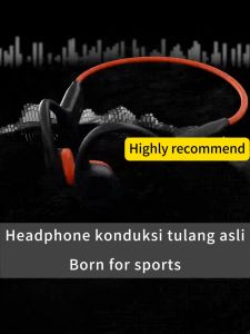 KOOYIINN Real Bone Conduction Headphone OpenEar IPX8 Waterproof Wireless Headset Bluetooth 5.4 Earphone with memori 32G - BC81