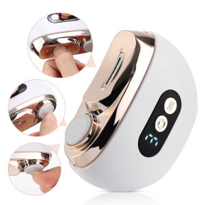 Electric Nail Clippers 2 in 1 Auto Nail Trimmer Grinding Polishing with Light for Baby Elderly Nail Cutter Manicure Sharpen