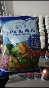 NPK PAK TANI 1 KG NPK BIRU 16-16-16 ORIGIN RUSIA PUPUK PEMBUAHAN