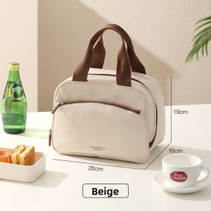 bag IN BAG | Portable Large Capacity Insulated Lunch Box with Thick Aluminum Foil