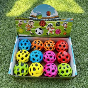 Moon Bouncy Ball for Kids - High Bouncing Space Ball Easy Grip Stress Relief Toy Outdoor Fun Party Gift