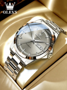OLEVS | Mechanical Auto Business Nightlight Watch