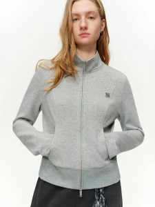 DUSHU | Relaxed Short Collared Hoodie Coat Spring