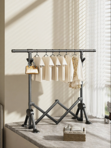 MINGZHI | Portable Folding Railing Clothes Drying Rack