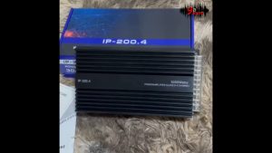 เพาเวอร์ขับกลาง รุ่นIP-200.4 NOLOGO คลาสดี 3000W 4CH. ขับกลางแหลมได้16ดอก แรงๆ เสียงใสๆ