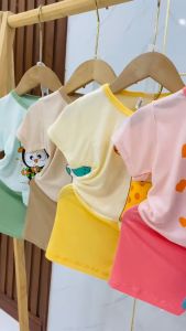 [HÀNG MỚI VỀ] BỘ NGẮN TAY MINKYMON CHO BÉ TỪ 5KG TỚI 16KG PHỐI HÌNH DỄ THƯƠNG ĐI HỌC ĐI CHƠI  NĂM 2024