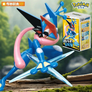 Enlighten | Pokémon Pikachu Ash Greninja DIY Assembly Figure for Boys