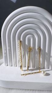 กิ๊บติดผมลูกปัดสีมูกยอดฮิตสไตล์เกาหลี กระชับสวยหวาน, ริ้วรอยแล้วเรียบหรูดูแพง