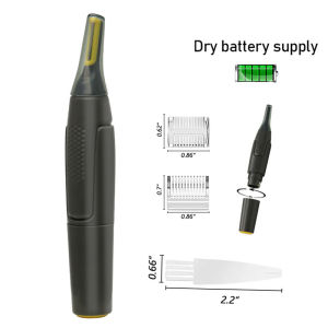 Electric Eyebrow Trimmer Razor Ultra Thin Precision Trimmer Electric Portable Ear Trimmer For Men Nose Hair Shaver