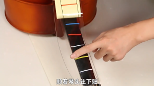 4/4 Violin Fingerboard Sticker Chart Fretboard Note Tape Finger Guide Fiddle Chart Marker Stickers