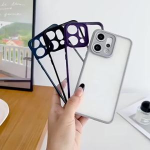 For Motorola Edge 70 60 50 40 Neo Bumper Air Cushion Clear Matte Back Cover Hard Phone Case for Moto Edge 70 60 Pro 50 Ultra