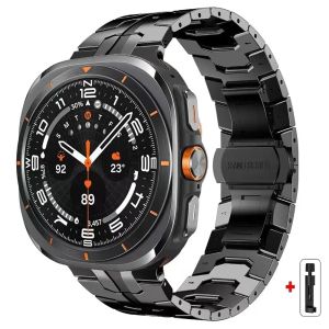 Stainless Steel Strap For Samsung Galaxy Watch Ultra 2025 Metal Correa No Gaps Band For Samsung Galaxy Ultra 47mm Men Bracelet