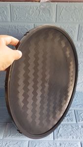 16 Inches Diameter Recyclable Black Plastic Bilao Available Quantity (1 Pc) (3 Pcs/Set) (6 Pcs/Set)