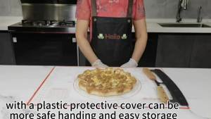 Others | Pizza Knife Stainless Steel Pizza Slicer Rocker Blade Knife Cutters with Protective Cover Baking Tool Kitchen Pizza Tools