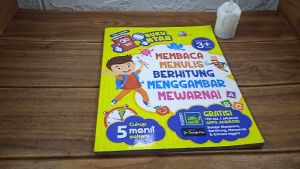 BUKU PAUD DAN TK Buku Pintar Membaca Menulis Berhitung Menggambar Mewarnai