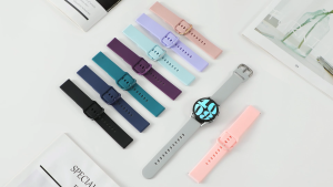 22mm 20mm Quick Release Silicone Strap for Redmi Watch 5 Active / Mi Watch 5 Lite Soft Rubber Band Belt for Samsung Watch Galaxy Watch 7 6 5 4 FE / Huawei Watch GT 5 4 3 / Garmin / Amazfit / Xiaomi Watch / Itel / Aolon Smartwatch Accessories