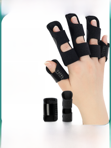 Finger Fracture Fixation Finger Stall Splint Support Bending Brace Hammer Knuckle Kids Straightening Rehabilitation Finger Protector