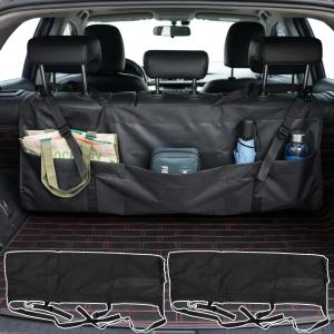 Large Capacity Car Trunk Organizer Oxford Cloth Auto Trunk Seat Back Hanging Storage Bag Automotive Interior Organizer 90*28cm