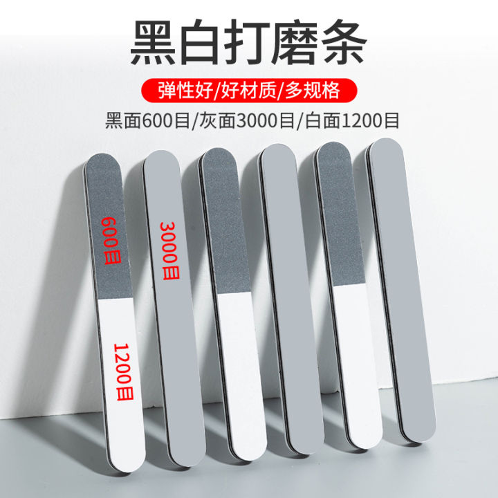 Model Sanding Sticks Set For Gundam & Plastic Kits – 5 Grits With Flexible Template - View #7