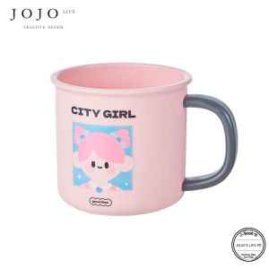 Dễ Thương Cặp Đôi Cốc Đựng Bàn Chải Đánh Răng Dụng Cụ Chăm Sóc Nha Khoa Giá Trị Thẩm Mỹ Cao Phụ Kiện Phòng Tắm Bằng Nhựa JOJOS L. PD. Giấc Mơ Lin