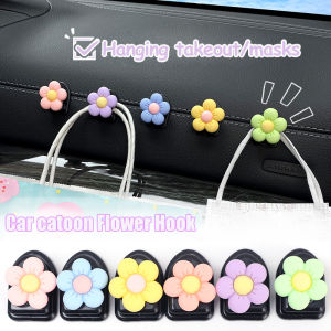 6ชิ้นตะขอแขวนในรถดีไซน์การตกแต่งภายในตะขอเกี่ยวรถเข็นเด็กเบ็ด