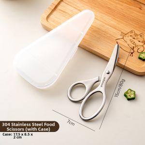 Baby Food & Meat Scissors 316L Stainless Steel
