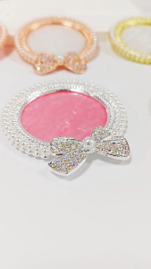 Ardour Bow Pearl Nail Art Palette False Nail Tips Drawing Pallet Display Shelf Stand Holder Nails Tools